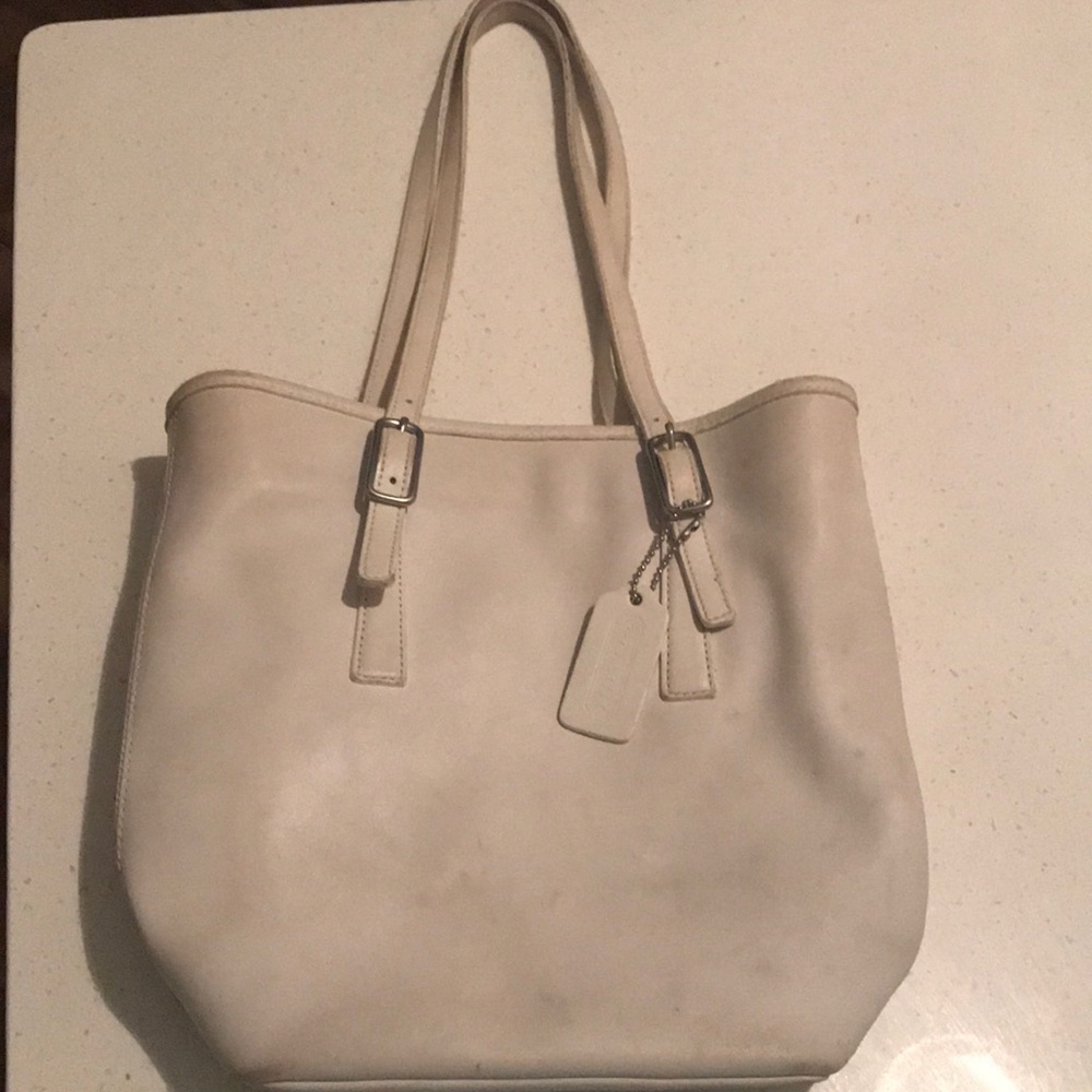 White Coach Shoulder Bag
